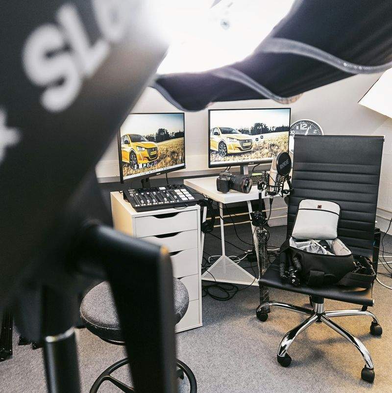 Live-Studio-Setup für ein Multi-Format-Brand-Event